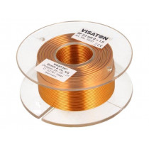 5020; Inductor: air coil; 2.2mH; 0.9Ω; Ø: 71mm; H: 29mm; Øcore: 1mm; VISATON