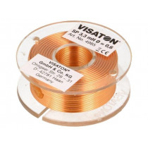 4985; Inductor: air coil; 3.3mH; 2.6Ω; Ø: 48mm; H: 18mm; Øcore: 0.6mm; VISATON