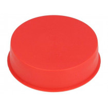 15210; Plugs; Body: red; Out.diam: 103.4mm; H: 28mm; Mat: LDPE; Shape: round; SUNDPLAST