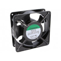 SP101A1123HST.GN; Fan: AC; axial; 115VAC; 120x120x38mm; 144.41m3/h; 48dBA; 2550rpm; SUNON SP101A1123HST.GN; Fan: AC; axial; 115VAC; 120x120x38mm; 144.41m3/h; 48dBA; 2550rpm; SUNON