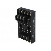 SP4-SF; Socket; 10A; 250VAC; Mounting: on panel; Leads: screw terminals; PANASONIC