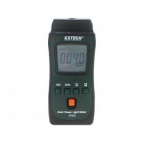 SP505; Meter: solar power; LCD; 3999W/m2; 108x48x23mm; 80g; 5÷40°C; EXTECH SP505; Meter: solar power; LCD; 3999W/m2; 108x48x23mm; 80g; 5÷40°C; EXTECH