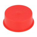 14450; Plugs; Body: red; Out.diam: 59.9mm; H: 20mm; Mat: LDPE; Shape: round; SUNDPLAST