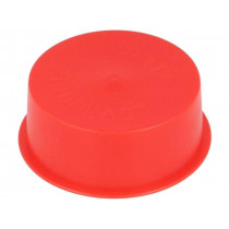 14450; Plugs; Body: red; Out.diam: 59.9mm; H: 20mm; Mat: LDPE; Shape: round; SUNDPLAST