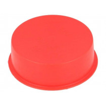 14500; Plugs; Body: red; Out.diam: 61.5mm; H: 20mm; Mat: LDPE; Shape: round; SUNDPLAST