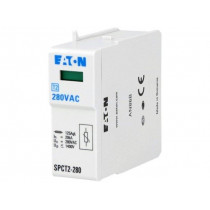 SPCT2-280; Cartridge for surge arrestor; Type 2; 40kA; 280VAC; -40÷70°C; EATON ELECTRIC