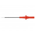 SPS 8034 NI/RT; Test probe; 5A; red; Socket size: 4mm; Plating: nickel plated; 20mΩ; SCHÜTZINGER