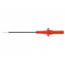 SPS 8034 NI/RT; Test probe; 5A; red; Socket size: 4mm; Plating: nickel plated; 20mΩ; SCHÜTZINGER