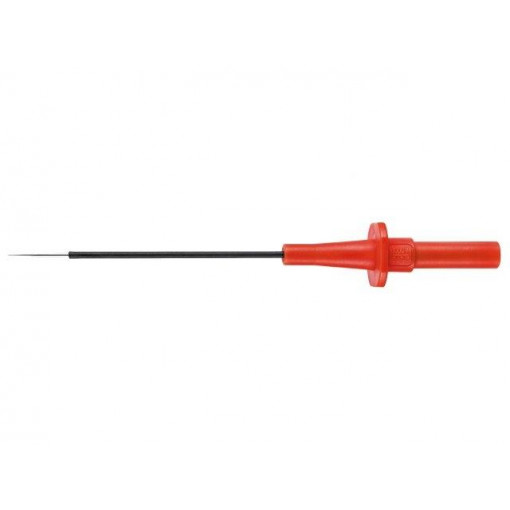 SPS 8034 NI/RT; Test probe; 5A; red; Socket size: 4mm; Plating: nickel plated; 20mΩ; SCHÜTZINGER