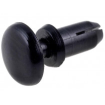 SR-355K; Rivet; polyamide; Panel cutout diam: 3mm; Colour: black; UL94V-2; KSS WIRING