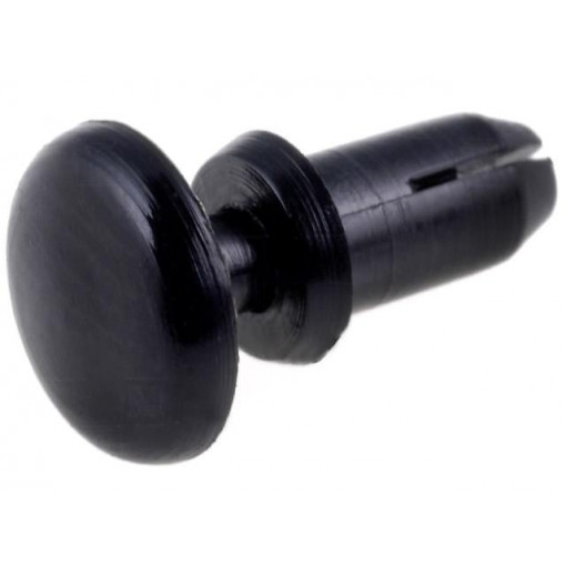 SR-355K; Rivet; polyamide; Panel cutout diam: 3mm; Colour: black; UL94V-2; KSS WIRING