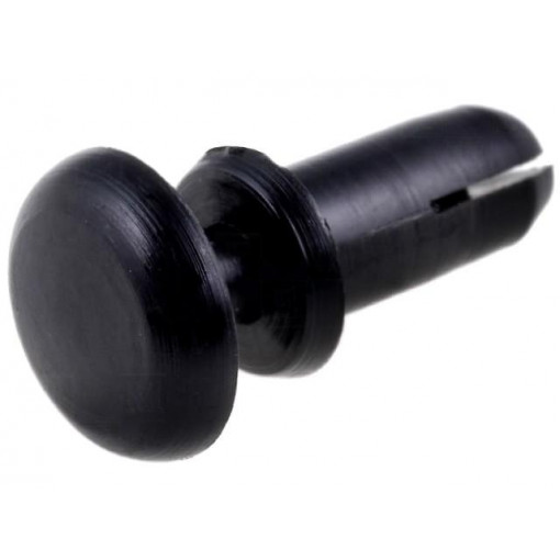 SR-365K; Rivet; polyamide; Panel cutout diam: 3mm; Colour: black; UL94V-2; KSS WIRING