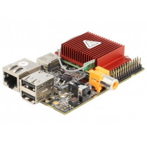 HUMMINGBOARD-I2EX BASE + WIFI/BT; Oneboard computer; RAM: 1GB; i.MX6 Dual-core; 85x56mm; 5VDC; DDR3; SOLIDRUN