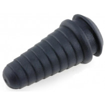 ; Grommet; stepped; PVC; black; Øcable: 5÷9mm; t: 3mm; ESSENTRA ; Grommet; stepped; PVC; black; Øcable: 5÷9mm; t: 3mm; ESSENTRA
