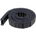 ; Cable chain; Series: Light; Bend.rad: 30mm; L: 1003mm; Colour: black; BREVETTI