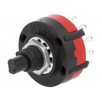 ; Switch: rotary; Pos: 12; 0.3A/125VAC; Poles number: 1; 30°; -20÷70°C; NINIGI ; Switch: rotary; Pos: 12; 0.3A/125VAC; Poles number: 1; 30°; -20÷70°C; NINIGI