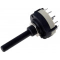SR26NS1-3-4P-M10-38R6; Switch: rotary; Pos: 4; 0.3A/125VAC; 1A/30VDC; Poles number: 3; 30°; CANAL ELECTRONIC SR26NS1-3-4P-M10-38R6; Switch: rotary; Pos: 4; 0.3A/125VAC; 1A/30VDC; Poles number: 3; 30°; CANAL ELECTRONIC