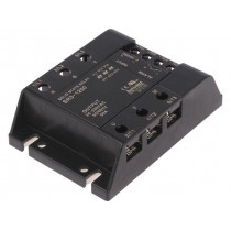 SR3-1250; Relay: solid state; Ucntrl: 4÷30VDC; 50A; 24÷240VAC; 3-phase; AUTONICS