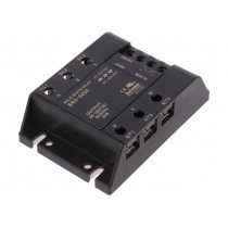 SR3-2450; Relay: solid state; Ucntrl: 24VAC; 50A; 48÷480VAC; 3-phase; AUTONICS