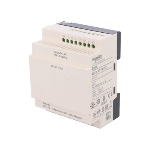 SR3XT141FU; Module: extension; IN: 8; OUT: 6; OUT 1: relay; Zelio Logic; IP20; SCHNEIDER ELECTRIC