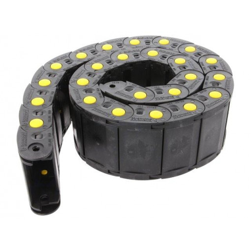 SR400060; Cable chain; Series: Medium; Bend.rad: 50mm; L: 1000mm; BREVETTI