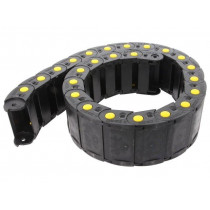 SR400062; Cable chain; Series: Medium; Bend.rad: 100mm; L: 1000mm; BREVETTI