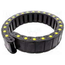 SR400063; Cable chain; Series: Medium; Bend.rad: 150mm; L: 1000mm; BREVETTI