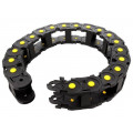 SR660A050150; Cable chain; Series: Medium; Bend.rad: 150mm; L: 1000mm; BREVETTI