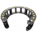 SR660A100200; Cable chain; Series: Medium; Bend.rad: 200mm; L: 1000mm; BREVETTI