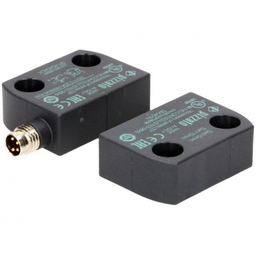 SR AD40ALK-A01N; Safety switch: magnetic; Series: SR-A; Contacts: NC x2; IP67; 5mm; PIZZATO ELETTRICA