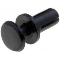 SRF4-8; Rivet; polyamide; Panel cutout diam: 4mm; Colour: black; FIX&FASTEN