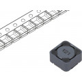 SRR1260-121K; Inductor: wire; SMD; 120uH; 1.65A; 210mΩ; 12.5x12.5x6mm; ±10%; BOURNS