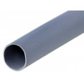 SRT10; Insulating tube; Mat: silicone; light grey; -30÷200°C; Øint: 10mm; FIX&FASTEN