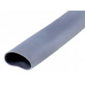 SRT12; Insulating tube; Mat: silicone; light grey; -30÷200°C; Øint: 12mm; FIX&FASTEN