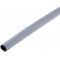 SRT14; Insulating tube; Mat: silicone; light grey; -30÷200°C; Øint: 14mm; FIX&FASTEN
