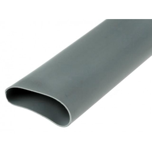 SRT18; Insulating tube; Mat: silicone; light grey; -30÷200°C; Øint: 18mm; FIX&FASTEN