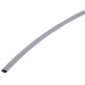 SRT6; Insulating tube; Mat: silicone; light grey; -30÷200°C; Øint: 6mm; FIX&FASTEN