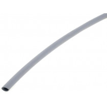 SRT6; Insulating tube; Mat: silicone; light grey; -30÷200°C; Øint: 6mm; FIX&FASTEN