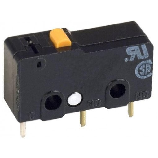 SS-01D; Microswitch SNAP ACTION; without lever; SPDT; 0.1A/125VAC; Pos: 2; OMRON OCB