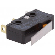 SS-01GL-E; Microswitch SNAP ACTION; with lever; SPDT; 0.1A/125VAC; ON-(ON); OMRON OCB