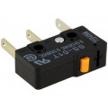 SS-01T; Microswitch SNAP ACTION; without lever; SPDT; 0.1A/125VAC; Pos: 2; OMRON OCB