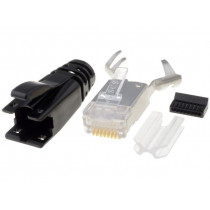SS-39200-020; Plug; RJ45; PIN: 8; shielded; Layout: 8p8c; IDC,crimped; for cable; BEL FUSE