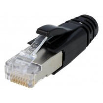SS-39200-022; Plug; RJ45; PIN: 8; shielded; Layout: 8p8c; IDC,crimped; for cable; BEL FUSE