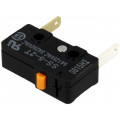 SS-5-2T; Microswitch SNAP ACTION; without lever; SPST-NC; 5A/125VAC; IP40; OMRON OCB