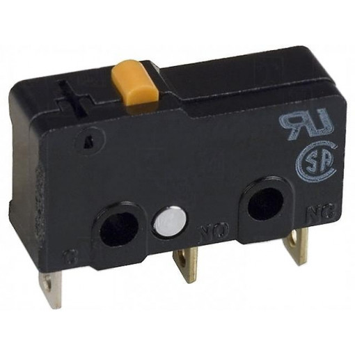 SS-5; Microswitch SNAP ACTION; without lever; SPDT; 5A/125VAC; ON-(ON); OMRON OCB