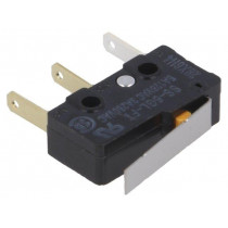 SS-5GL-FT; Microswitch SNAP ACTION; with lever; SPDT; 5A/250VAC; ON-(ON); OMRON OCB