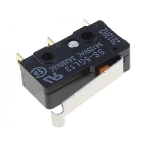 SS-5GL13; Microswitch SNAP ACTION; with lever with roller simulation; OMRON OCB