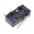 SS-5GLD; Microswitch SNAP ACTION; with lever; SPDT; 5A/125VAC; ON-(ON); OMRON OCB