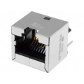 SS-60300-016; Socket; RJ45; PIN: 8; Cat: 6a; shielded; Layout: 8p8c; THT; on PCBs; BEL FUSE