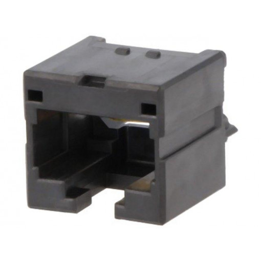 SS-60300-017; Socket; RJ45; PIN: 8; Cat: 6a; Layout: 8p8c; THT; on PCBs; straight; BEL FUSE